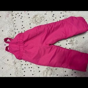 Girls Pink Snow suit